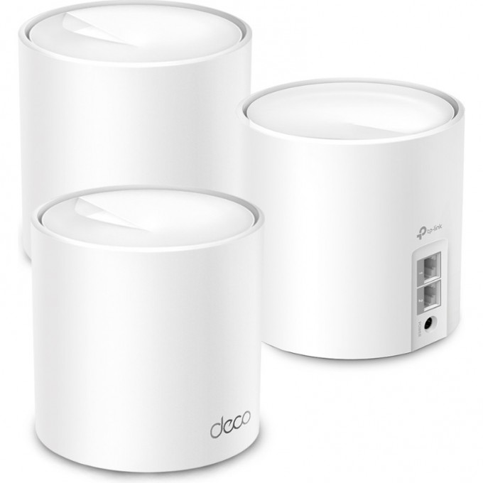Домашняя Mesh Wi-Fi система TP-LINK AX1500 Deco X1500(3-pack) Домашняя Mesh Wi-Fi система TP-LINK AX1500 Deco X1500(3-pack)