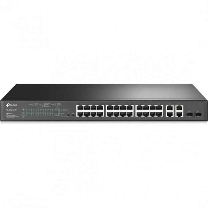 Коммутатор JetStream Smart TP-LINK TL- SL2428P Коммутатор JetStream Smart TP-LINK TL- SL2428P
