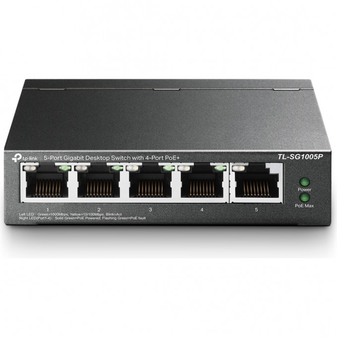 Коммутатор TP-LINK TL-SG1005P Коммутатор TP-LINK TL-SG1005P