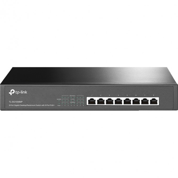 Коммутатор TP-LINK TL-SG1008MP Коммутатор TP-LINK TL-SG1008MP