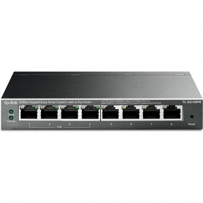 Коммутатор TP-LINK TL-SG108PE Коммутатор TP-LINK TL-SG108PE
