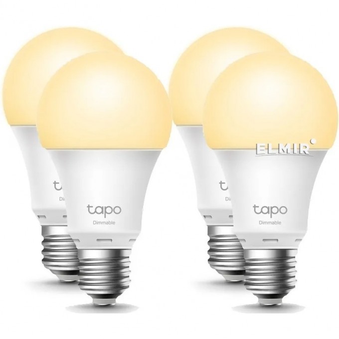 Лампа TP-LINK Tapo L510E (4-pack) Tapo L510E(4-pack) Лампа TP-LINK Tapo L510E (4-pack) Tapo L510E(4-pack)