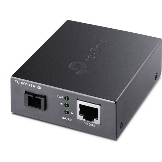 Медиаконвертер TP-LINK WDM 10/100 Мбит/с TL-FC111A-20 Медиаконвертер TP-LINK WDM 10/100 Мбит/с TL-FC111A-20
