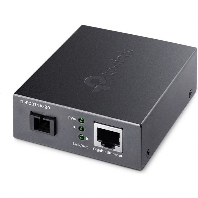 Медиаконвертер TP-LINK WDM гигабитный TL-FC311A-20 Медиаконвертер TP-LINK WDM гигабитный TL-FC311A-20