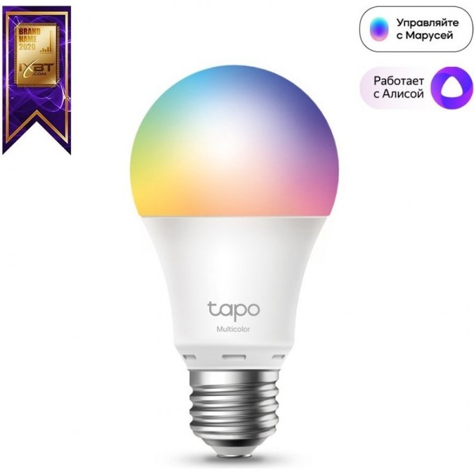 Умная Wi-Fi лампа TP-LINK многоцветная Tapo L530E Умная Wi-Fi лампа TP-LINK многоцветная Tapo L530E