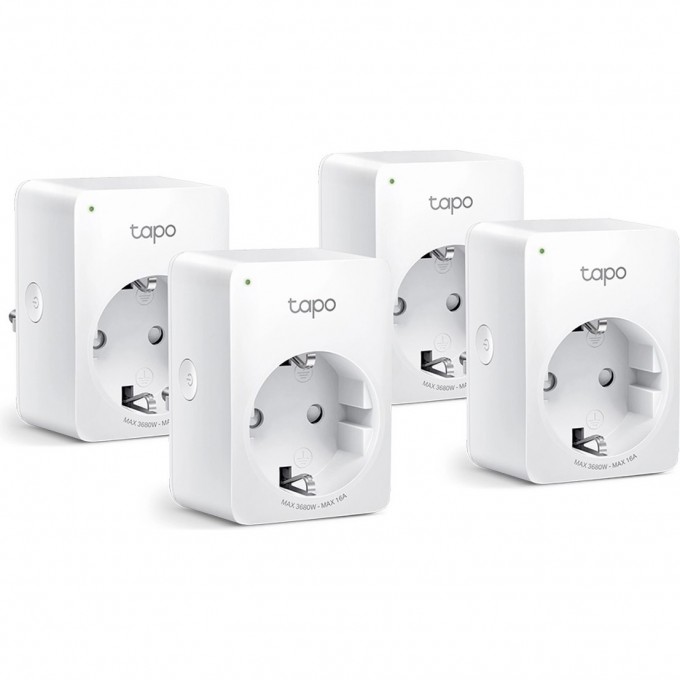 Умная Wi-Fi розетка TP-LINK TAPO P110 (4-pack) Tapo P110(4-pack) Умная Wi-Fi розетка TP-LINK TAPO P110 (4-pack) Tapo P110(4-pack)