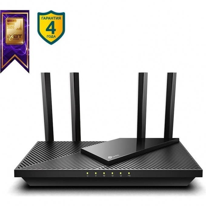 Wi-Fi роутер TP-LINK AX3000 двухдиапазонный гигабитный Archer AX55 (EU) Wi-Fi роутер TP-LINK AX3000 двухдиапазонный гигабитный Archer AX55 (EU)