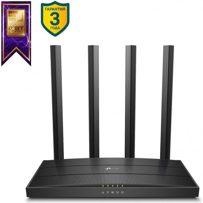 Wi-Fi роутер TP-LINK MU-MIMO гигабитный Archer C6U Wi-Fi роутер TP-LINK MU-MIMO гигабитный Archer C6U
